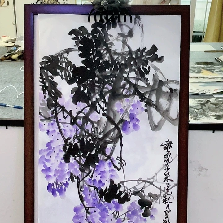 国画张圣敏先生纯手绘作品