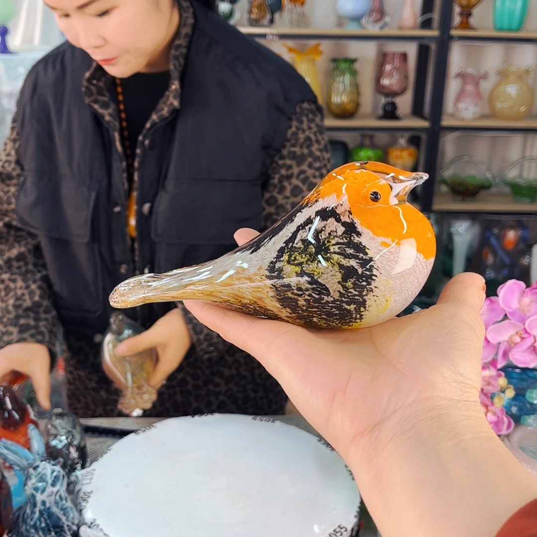 温***馆鸟家悦琉璃工艺品