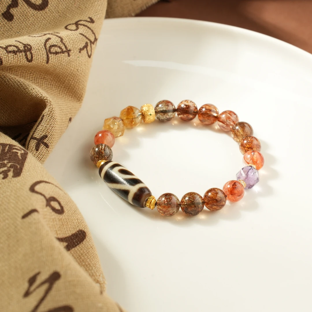 壹加师弟丨手工设计f二y玛瑙手串多样性发货发一