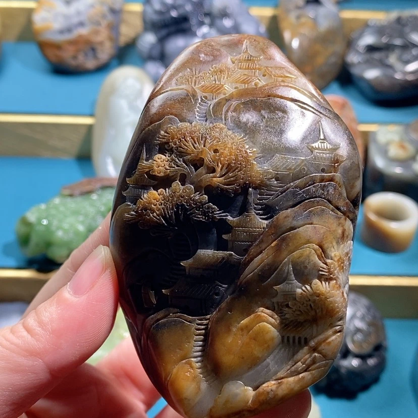 【闪购商品】和田玉未镶嵌把件