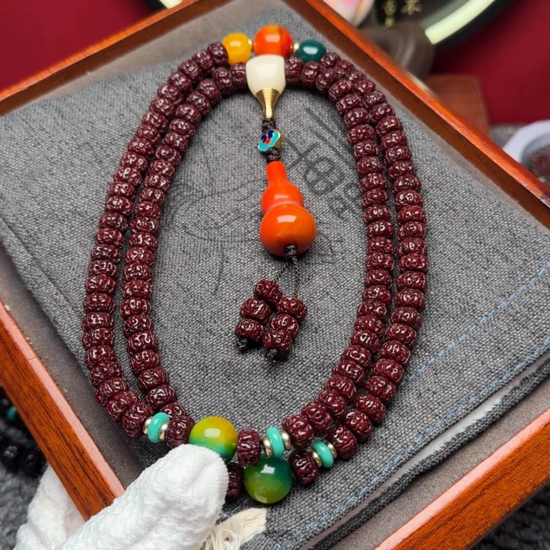 淡***味吊坠金刚菩提黑金