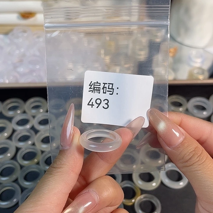 未镶嵌戒指玛瑙/玉髓493港12