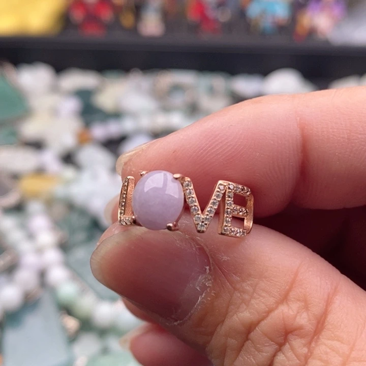 翡翠吊坠(不含链)银S925镶嵌