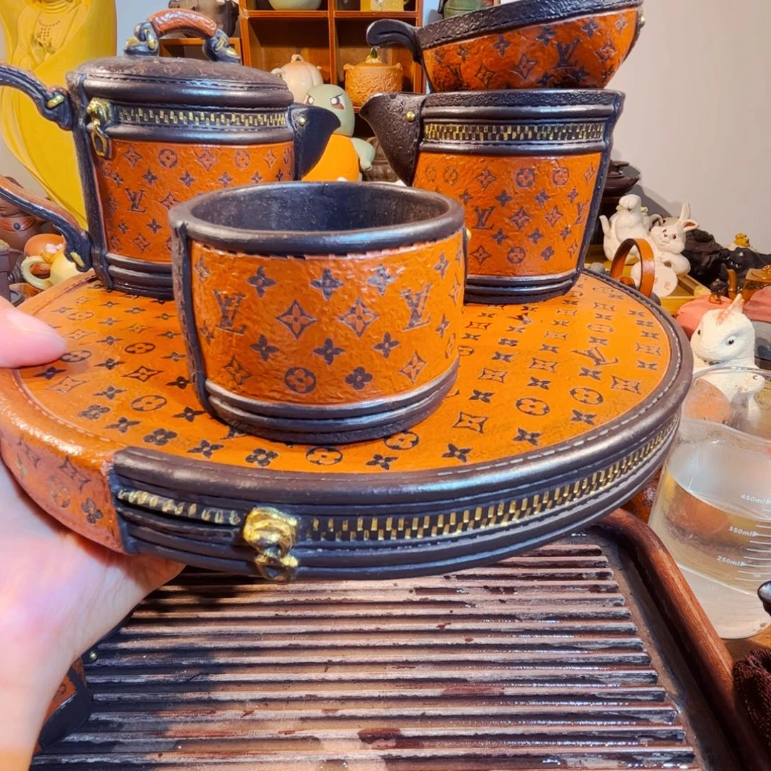 H***品紫砂茶叶盒纯手工制作过程就是