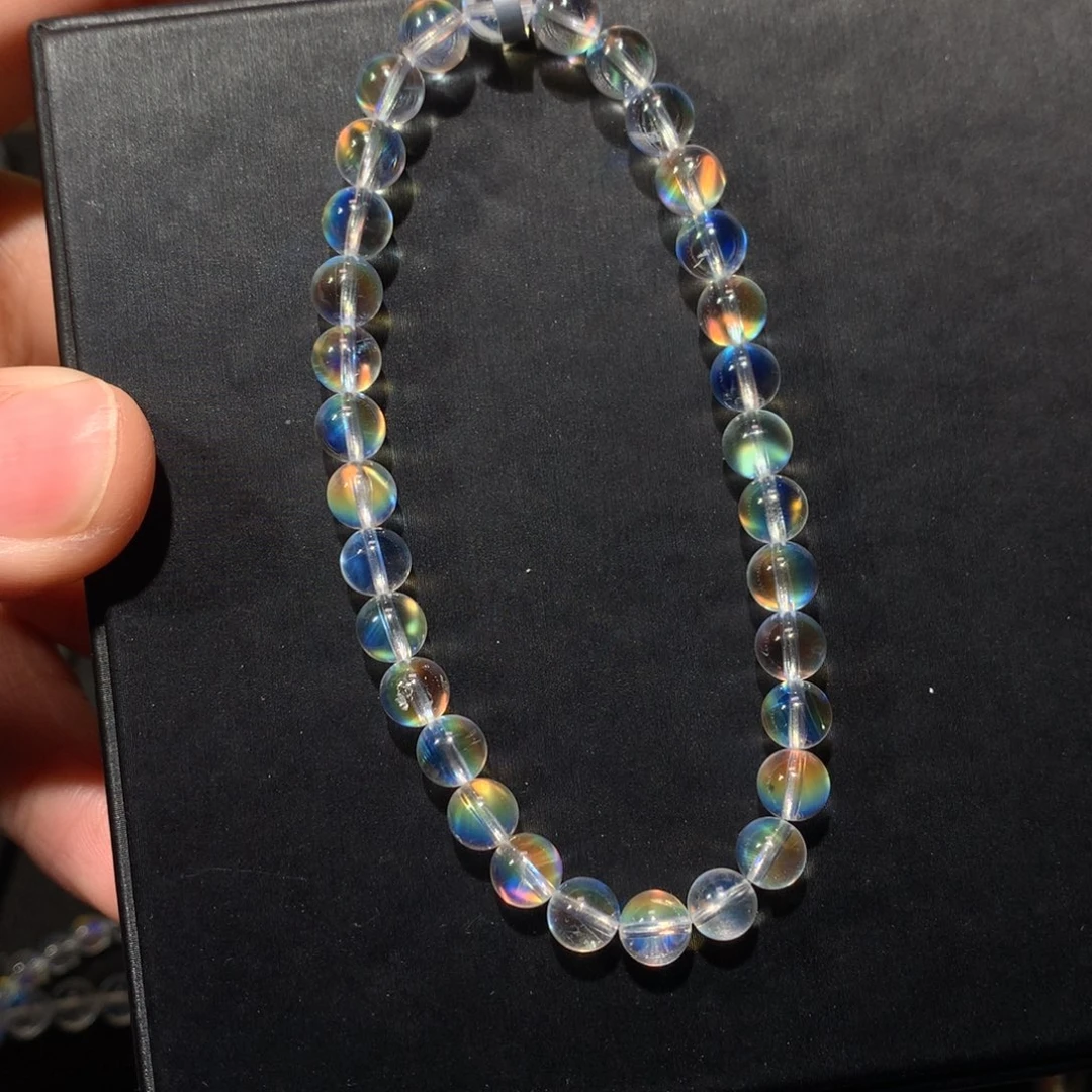 月光石手链5.8未镶嵌果*