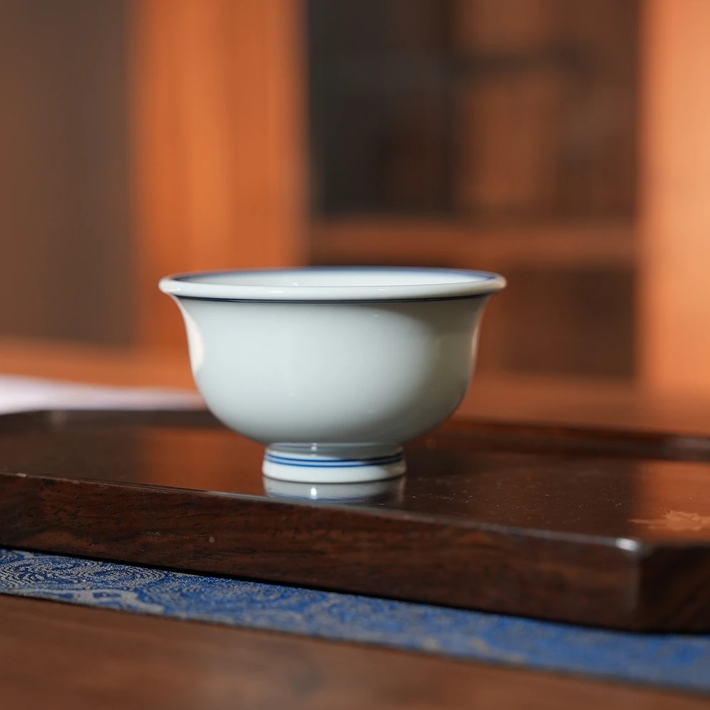 【栗子严选】素色斋心小压手杯（moshe438）