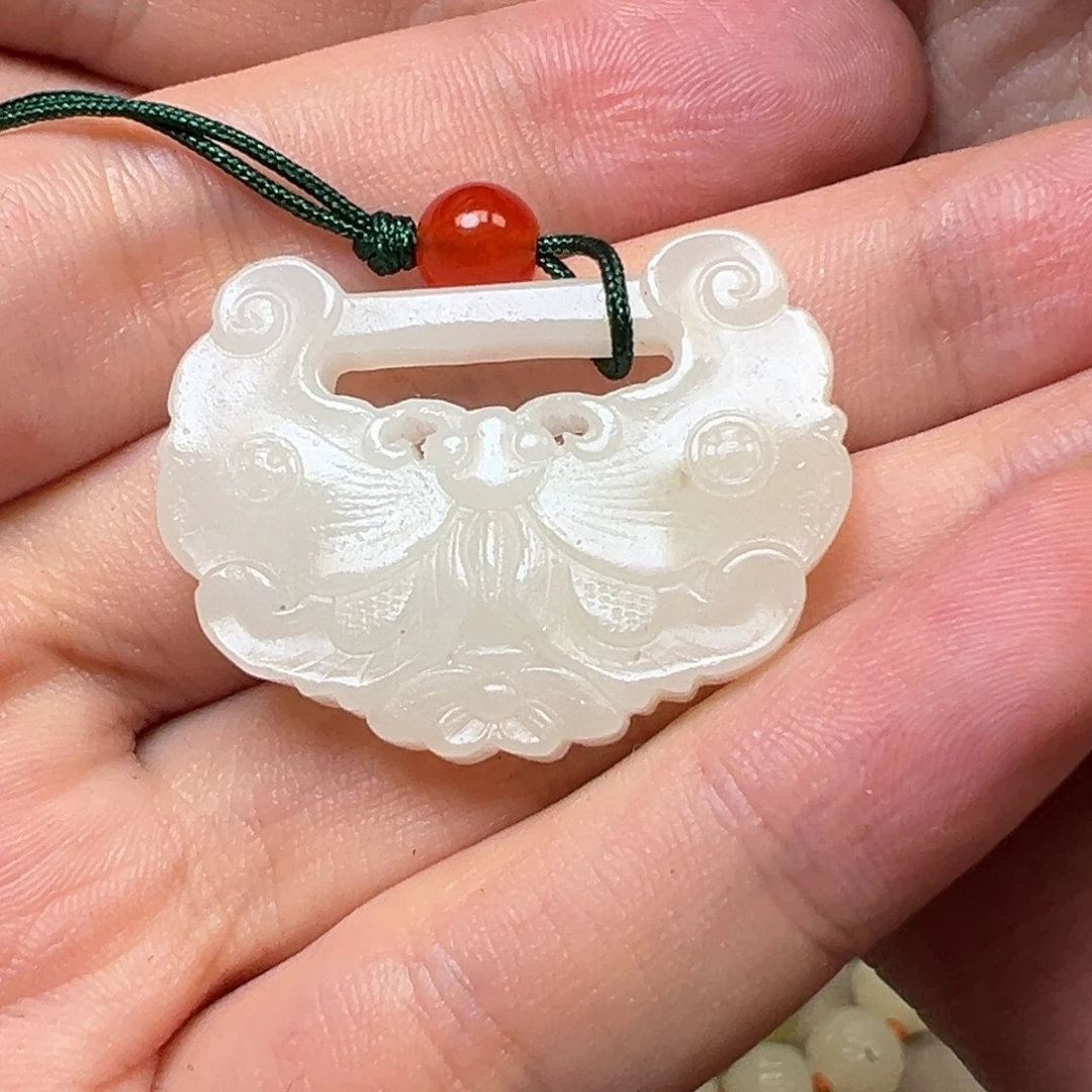 g***l未镶嵌和田玉挂件