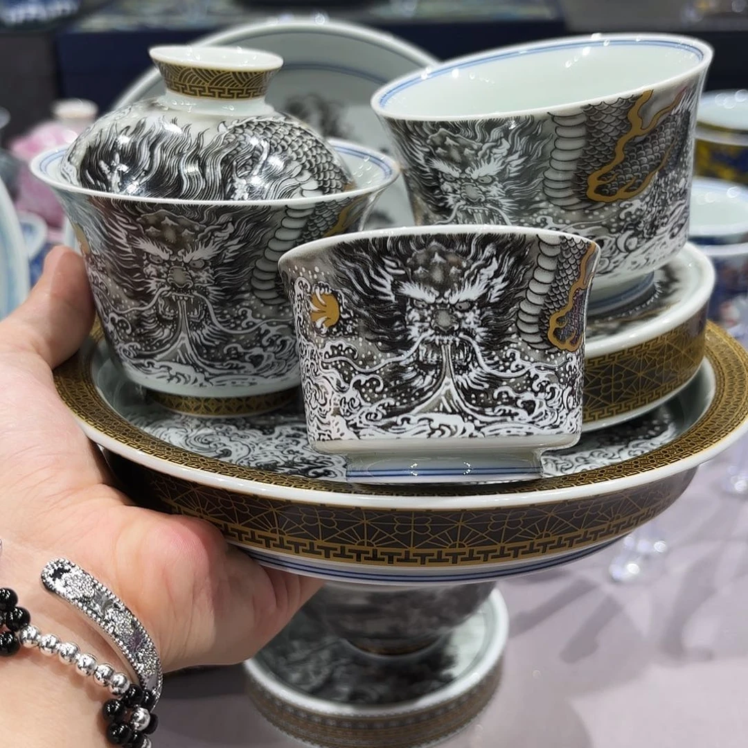 瓷片景德镇瓷器精品展示