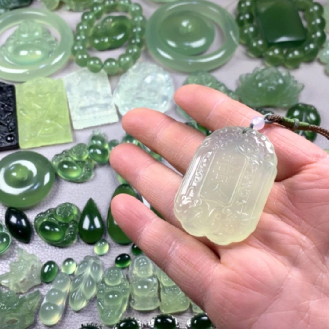 【闪购商品】蛇纹石玉岫玉未镶嵌
