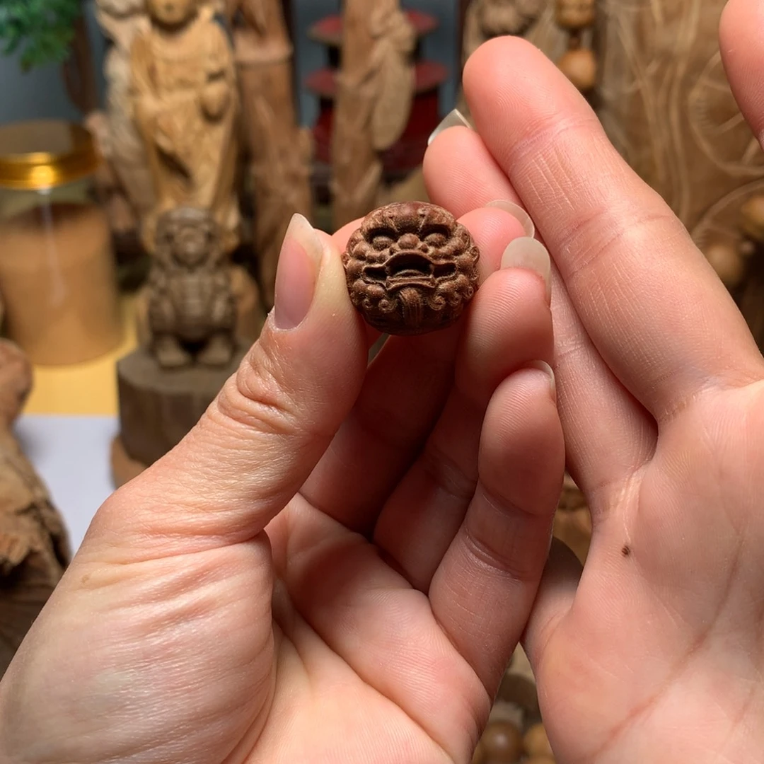 檀香木手串/手链老山檀香貔貅雕刻件