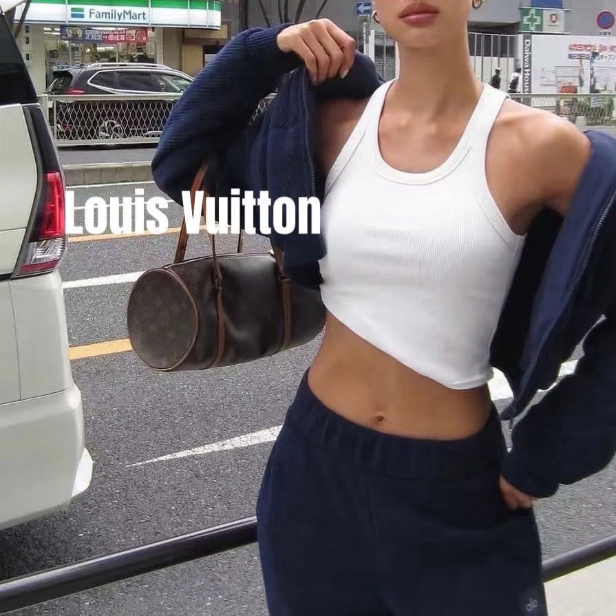 修复品8615005/LouisVuitton/路易威登红皮26巴比龙包