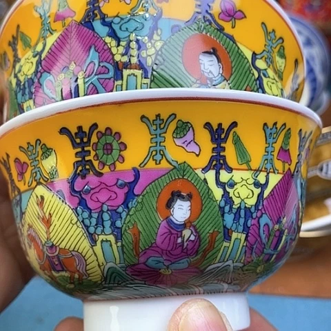 景德镇陶瓷藏式茶碗