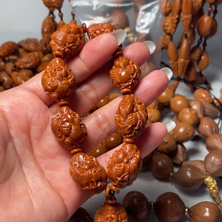 橄榄核手串/手链长久来财19