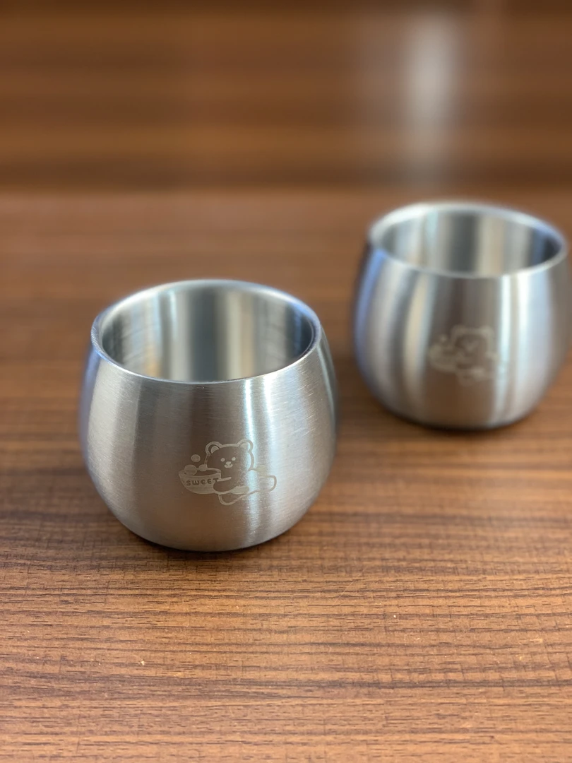 304不锈钢可爱风儿童防烫大众随手隔热水杯双层杯户外高颜值杯子