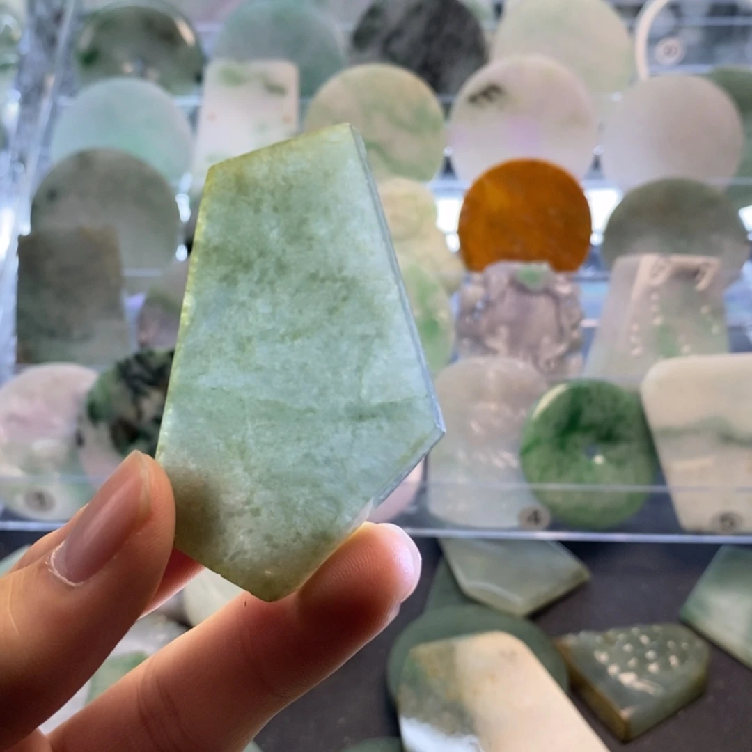 翡翠散珠翡翠a货06