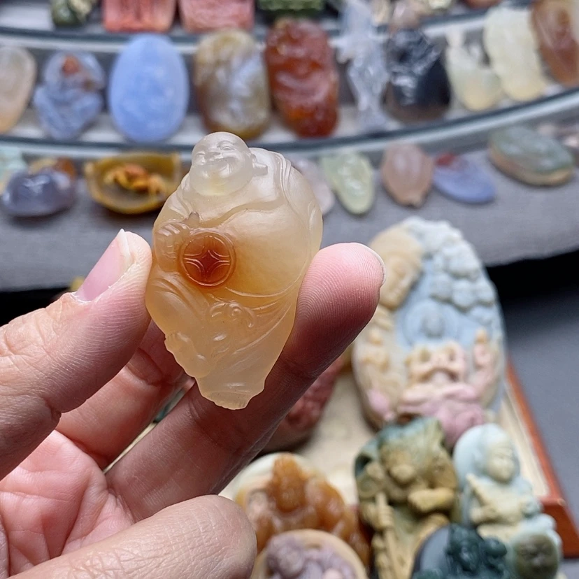 【闪购商品】未镶嵌吊坠定制玛瑙