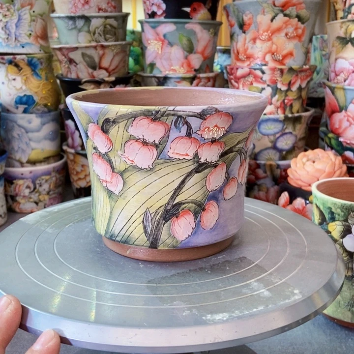 景德镇艺术手绘作品
