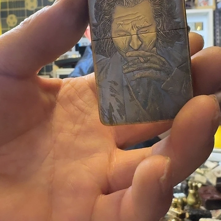 佐罗二代910浮雕小丑打火机