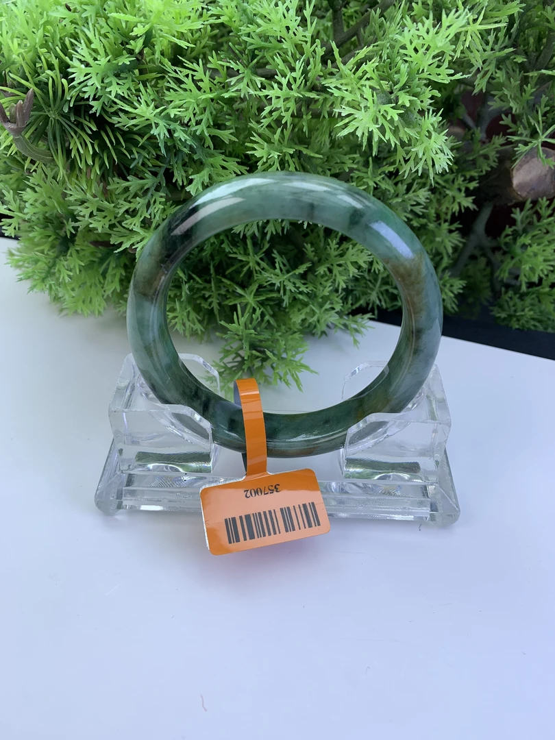 【刘思懿】天然缅甸A货翡翠手镯-I-7