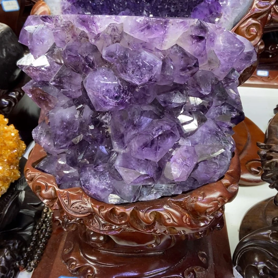 紫晶大型摆件（非配饰）未镶嵌琪