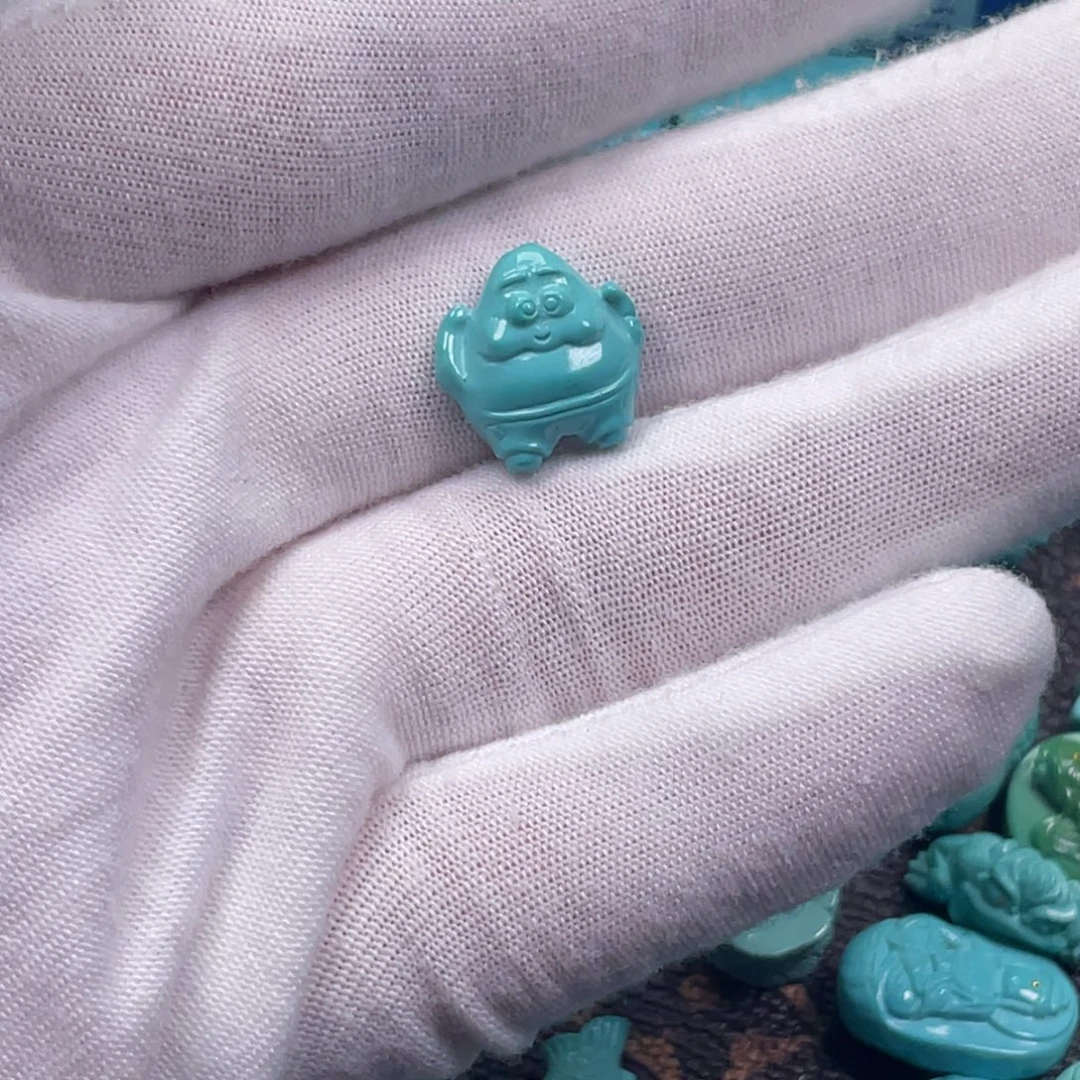 未镶嵌绿松石吊坠(不含链)