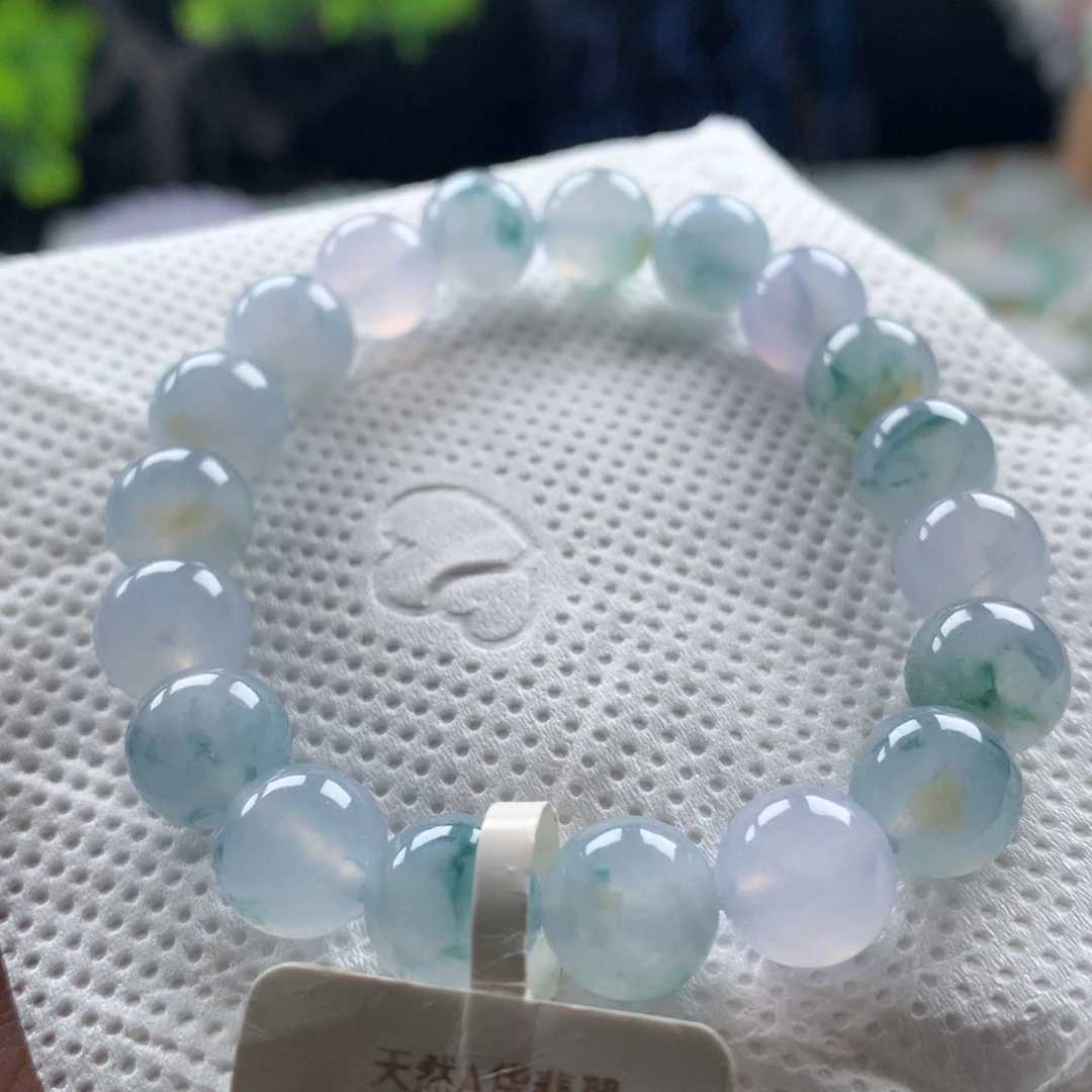 翡翠未镶嵌手链卡10