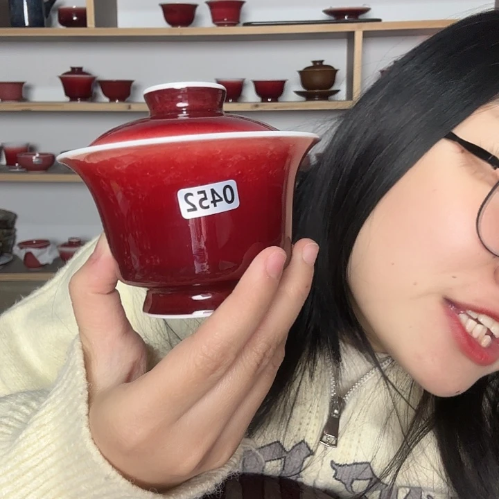 瓷片景德镇郎红陶瓷