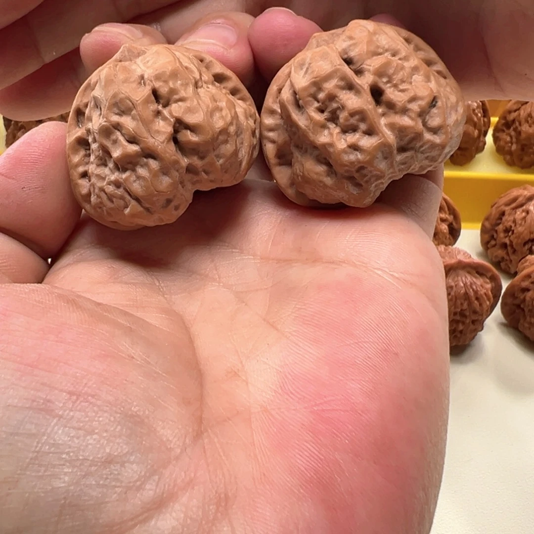 文玩核桃把件蛤蟆头全品41