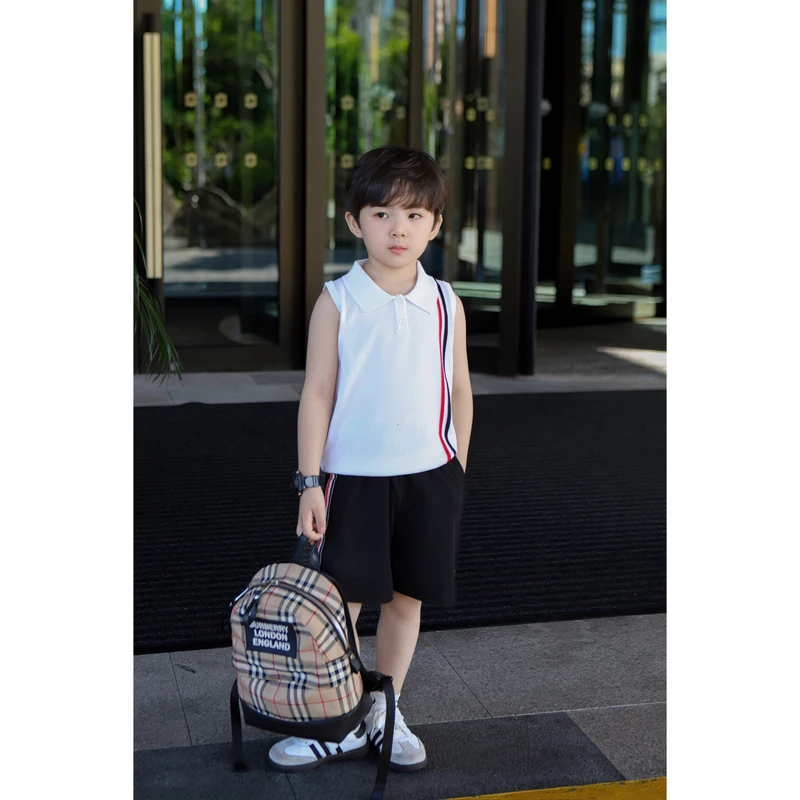 伟伟同款【白金周刊】2024夏季新品背心短裤套装WW0297