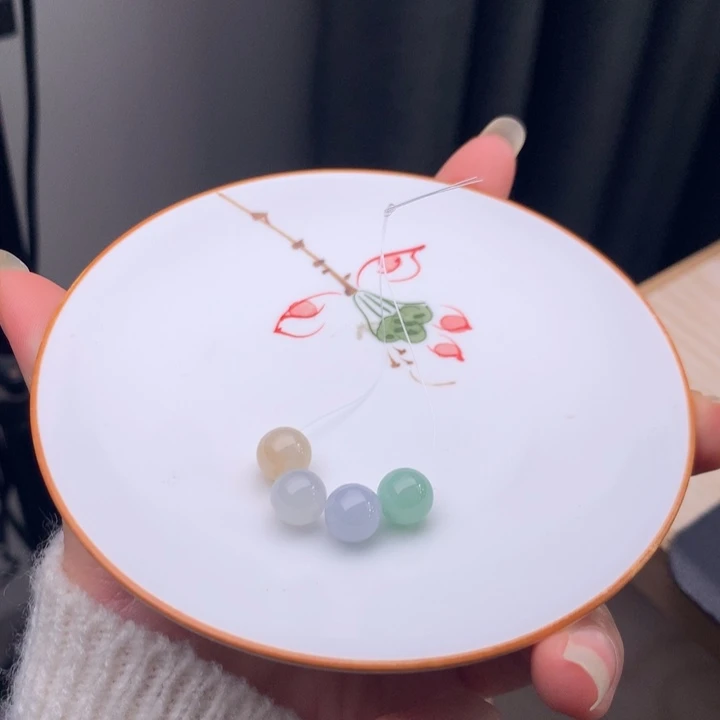 翡翠未镶嵌手链翡翠y2526 卡7.8