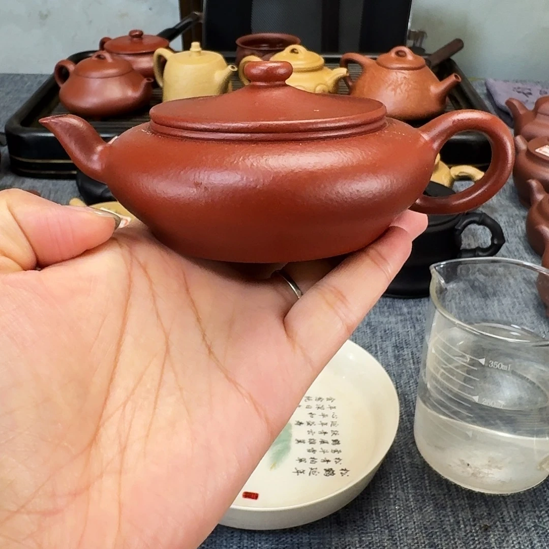 茶壶紫砂全手工紫砂壶笠帽