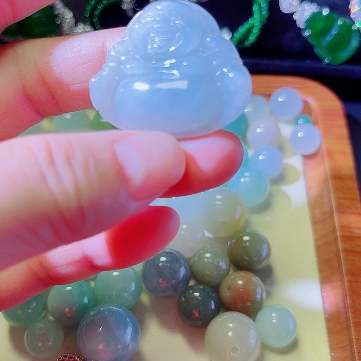 未镶嵌戒指翡翠翡翠吊坠
