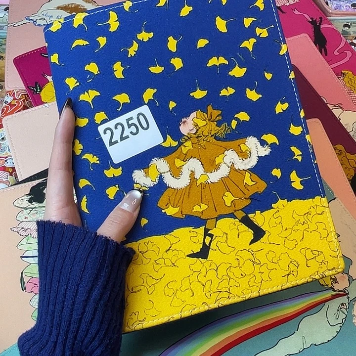 织绣A5活页不带纸2250