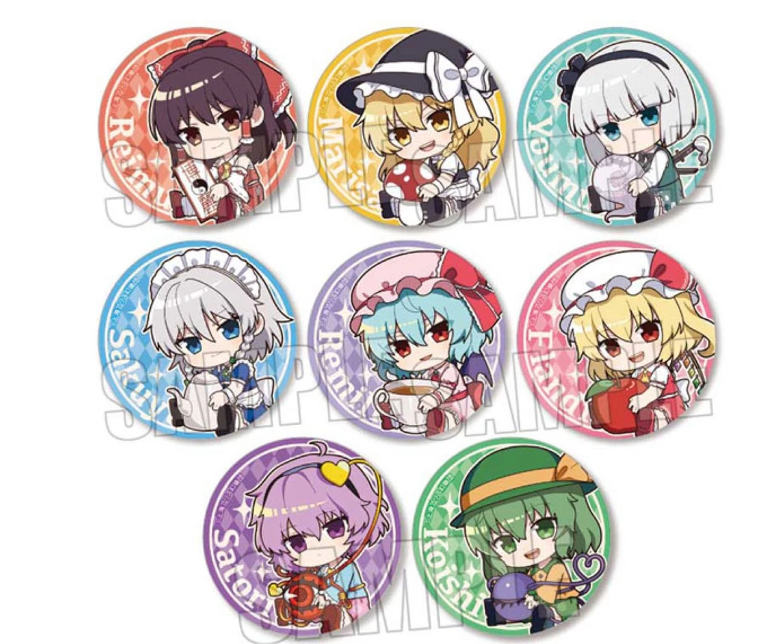 【东方Project】Q版抱物吧唧徽章盲盒（默认代拆）