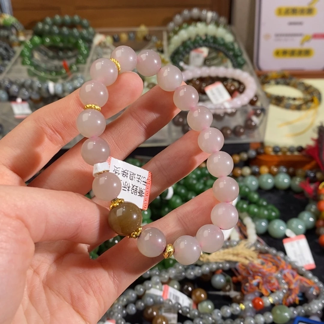 和田玉手链未镶嵌許*池