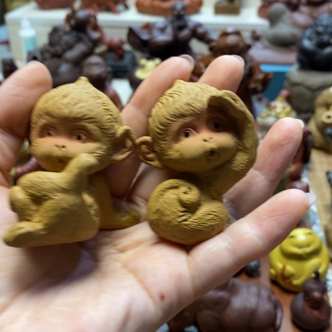 茶宠紫砂四大皆空