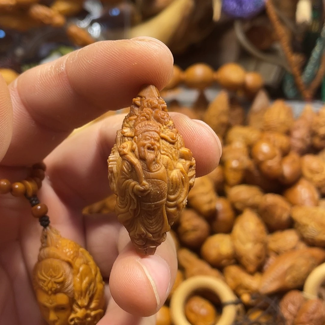 手串/手链橄榄核财神爷440