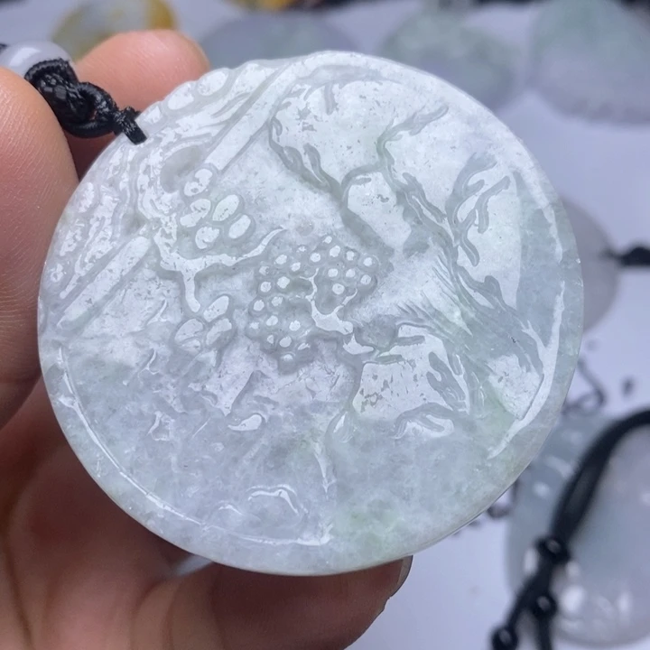 颈饰未镶嵌翡翠翡翠