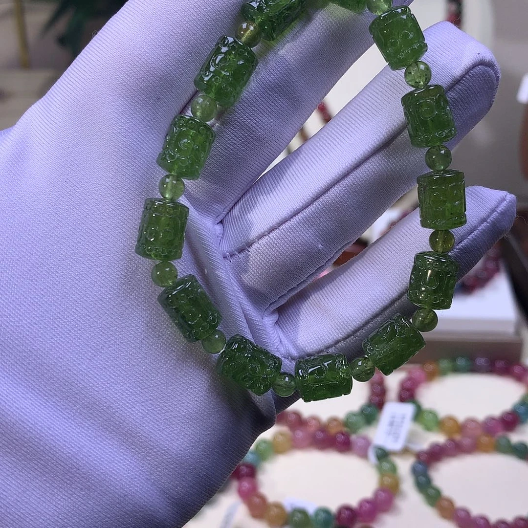 碧玺手链未镶嵌碧玺