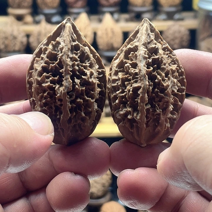 把件文玩核桃蚂蚁纹19