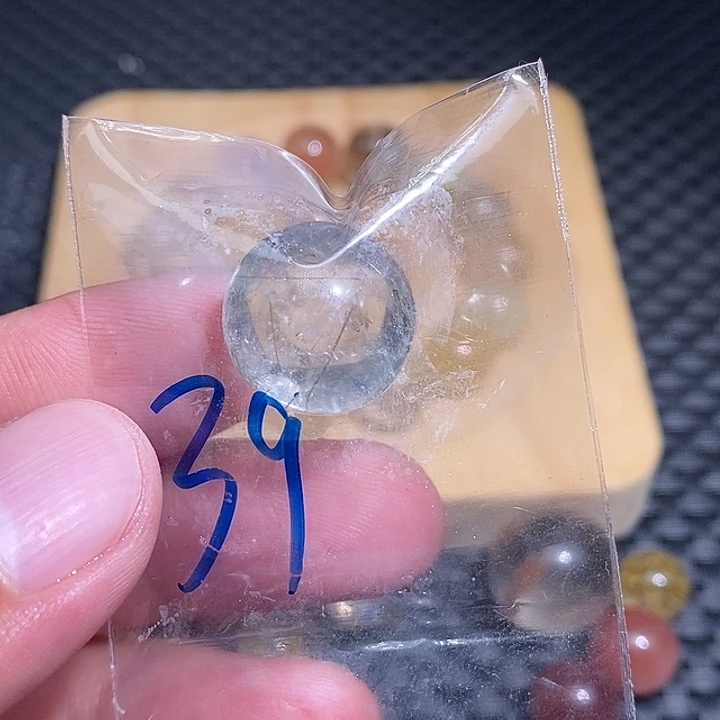 呆***儿未镶嵌手链发晶天然水晶手串