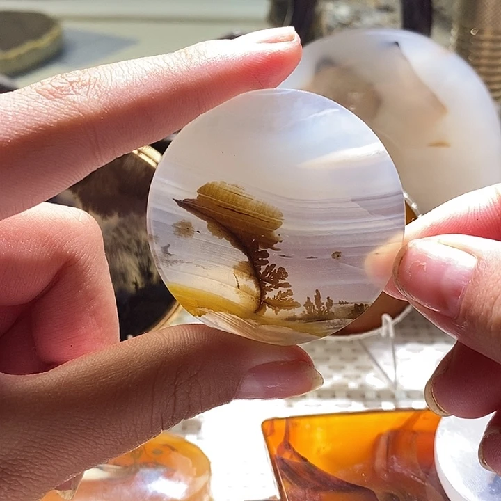 玛瑙/玉髓未镶嵌颈饰