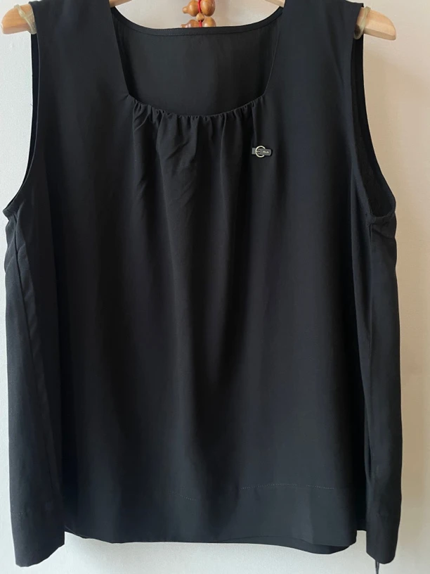 针丝缘新款8050通勤时尚休闲百搭无袖吊带