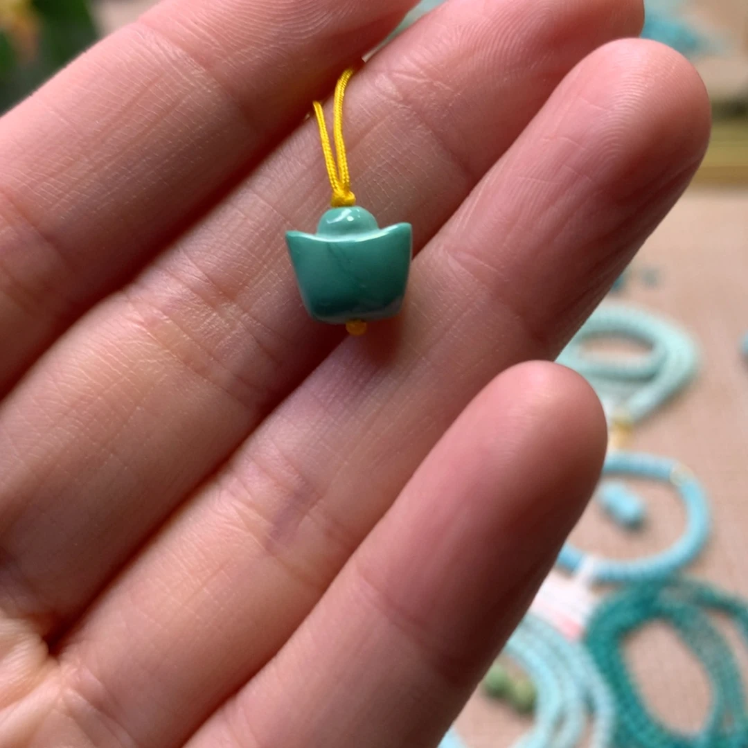 绿松石未镶嵌配饰