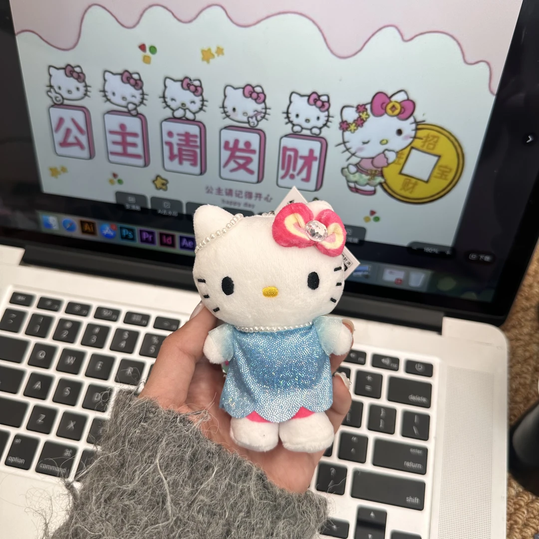 【日本限定】正版HELLOKITTY挂件repipi联名白皮珍珠天使KT挂件