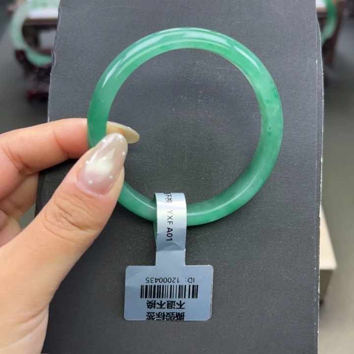 石英质玉未镶嵌手镯+周周55