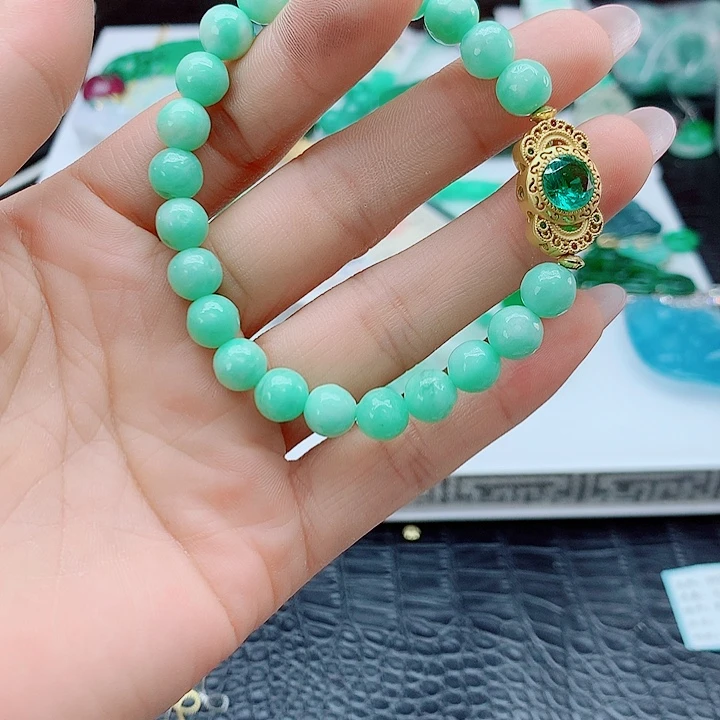 未镶嵌手链翡翠，