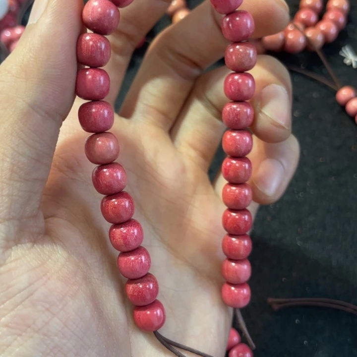 狠***人小叶紫檀手串/手链7×8印度小叶紫檀