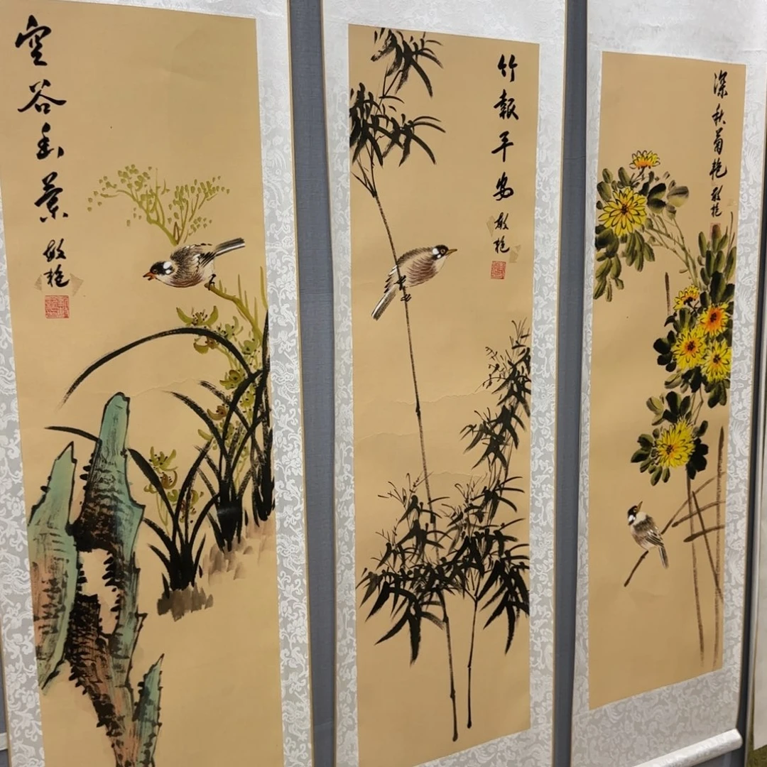 用***陶QB四幅一套作品！带证书！只限一单