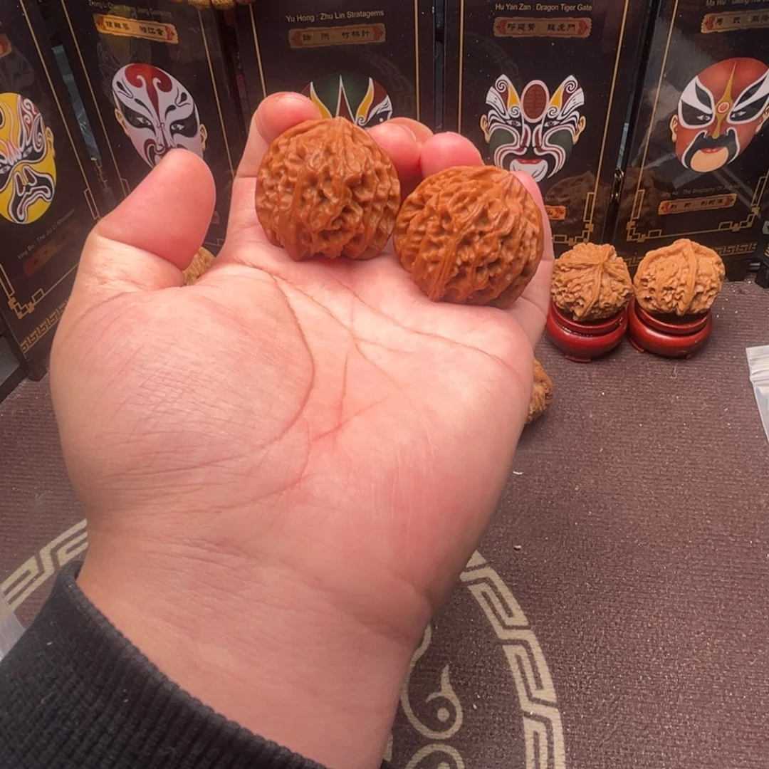 吊坠文玩核桃苹果园11